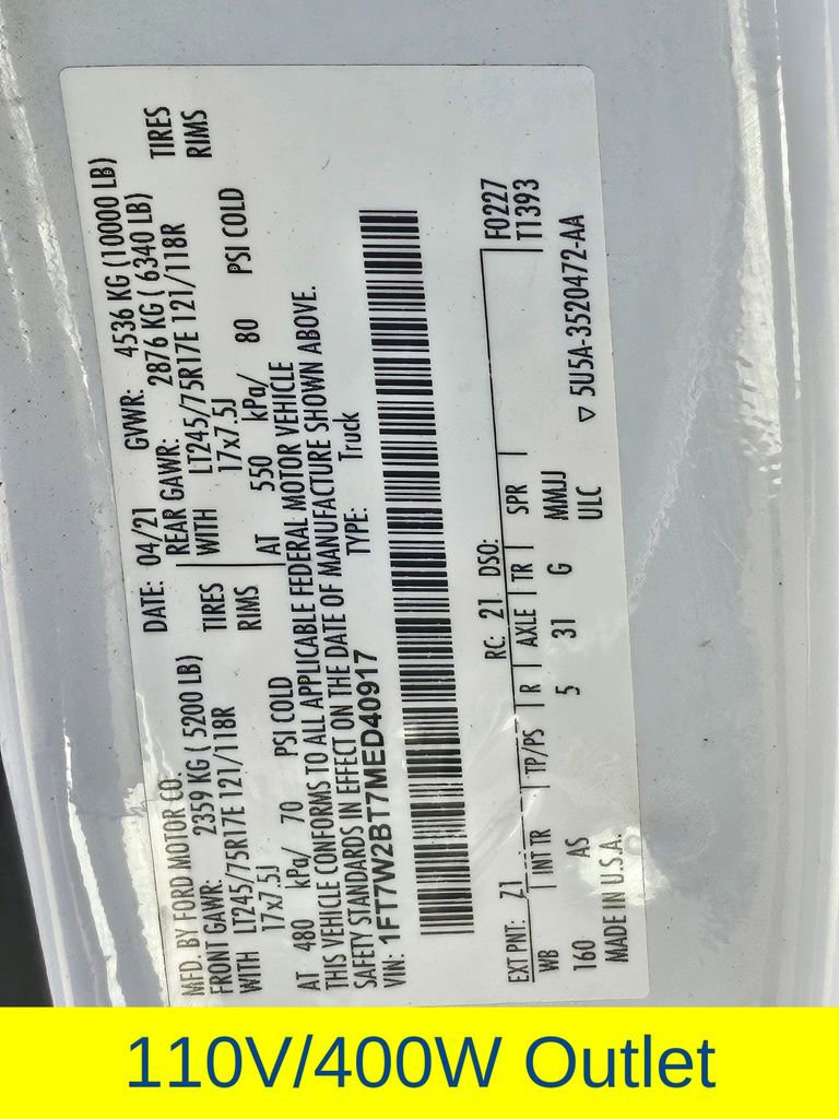 Used 2021 Ford F250 XL w/ Power Equipment Group image 41