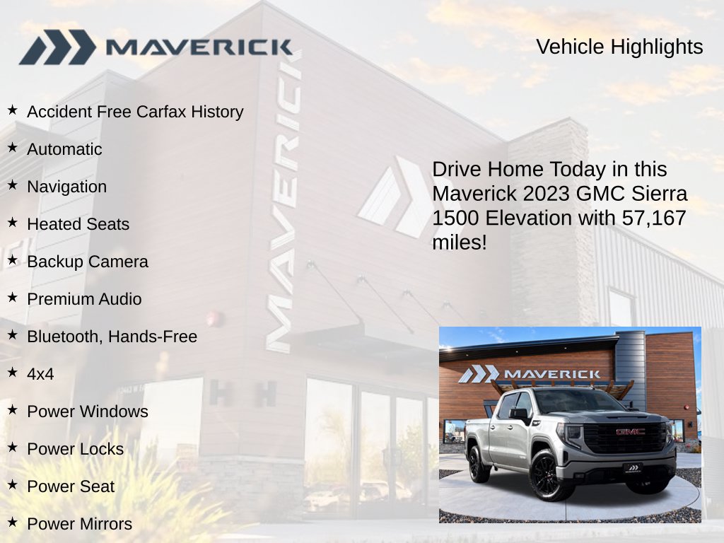 Used 2023 GMC Sierra 1500 Elevation AWD/4WD image 5