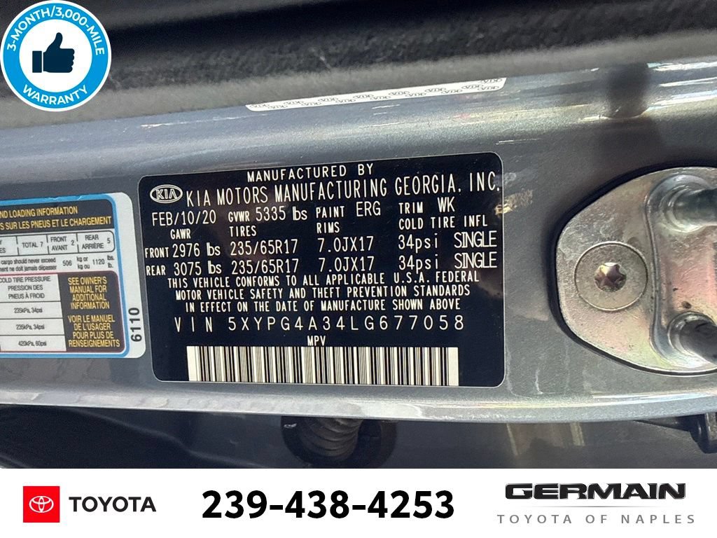 Used 2020 Kia Sorento LX FWD image 23