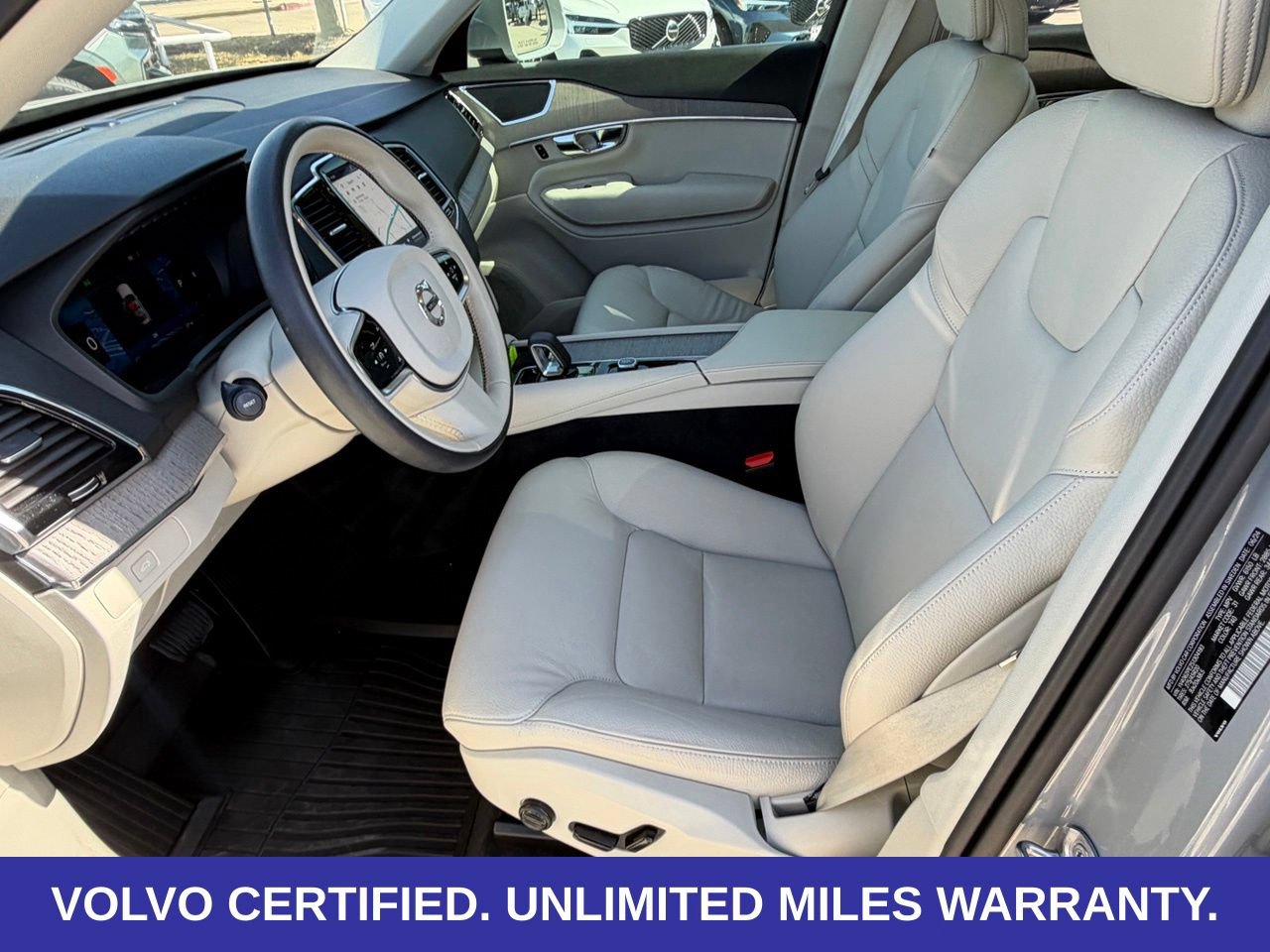 Certified 2025 Volvo XC90 B6 Plus w/ Protection Package Premier AWD/4WD image 27