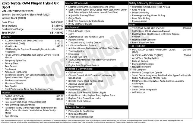 New 2026 Toyota RAV4 AWD Plug-in Hybrid image 35