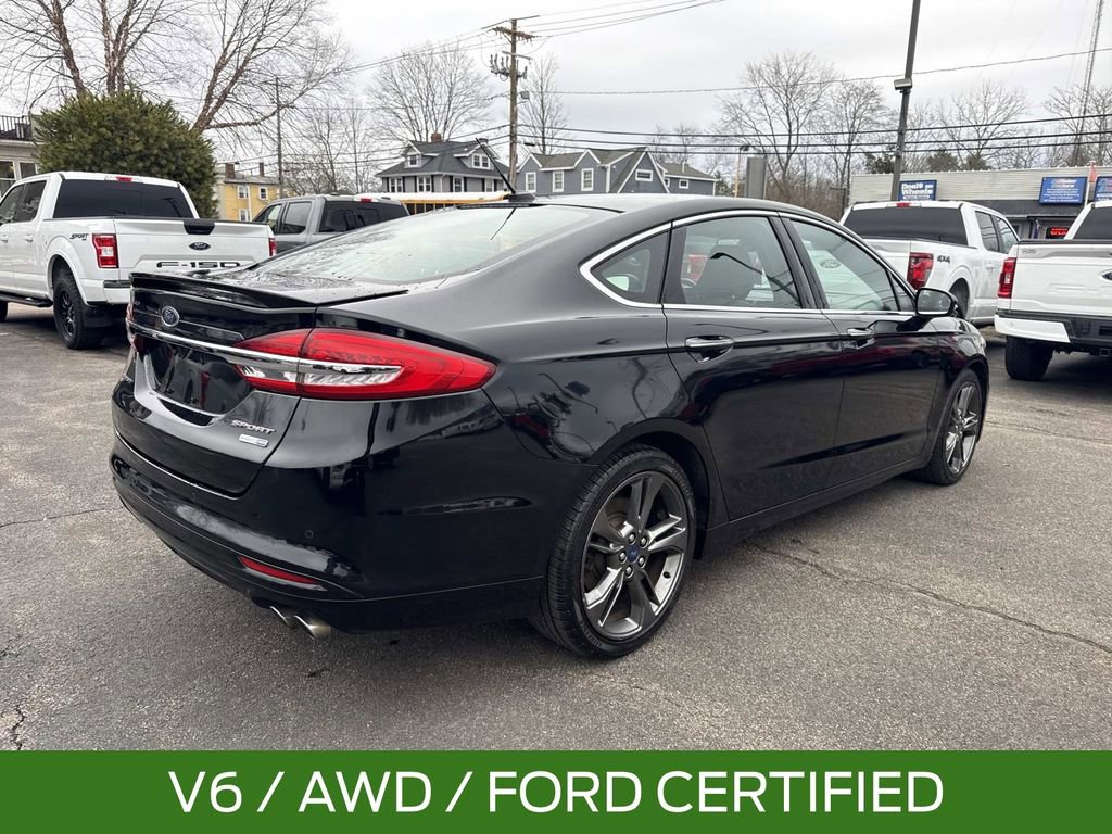 Certified 2017 Ford Fusion Sport w/ Equipment Group 401A AWD/4WD image 8