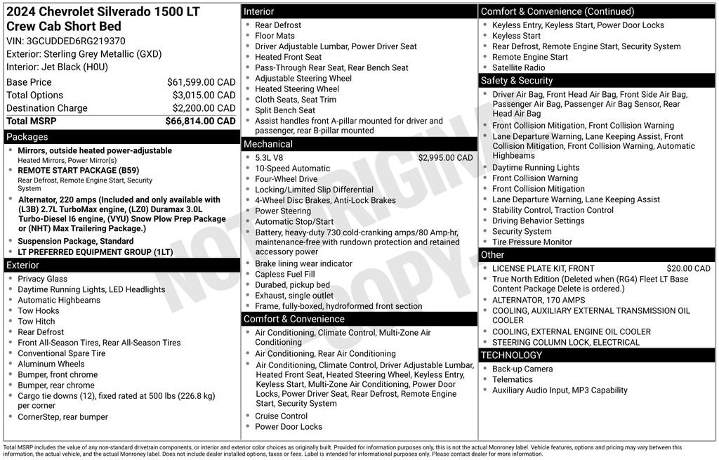 Used 2024 Chevrolet Silverado 1500 LT image 52