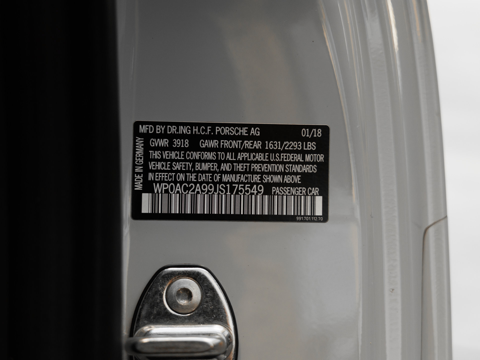 Used 2018 Porsche 911 GT3 RWD image 51