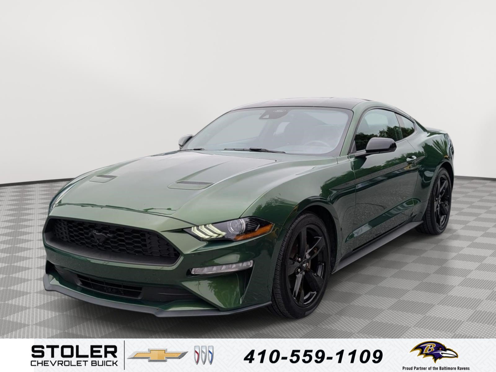Used 2022 Ford Mustang Coupe w/ Black Accent Package RWD image 1