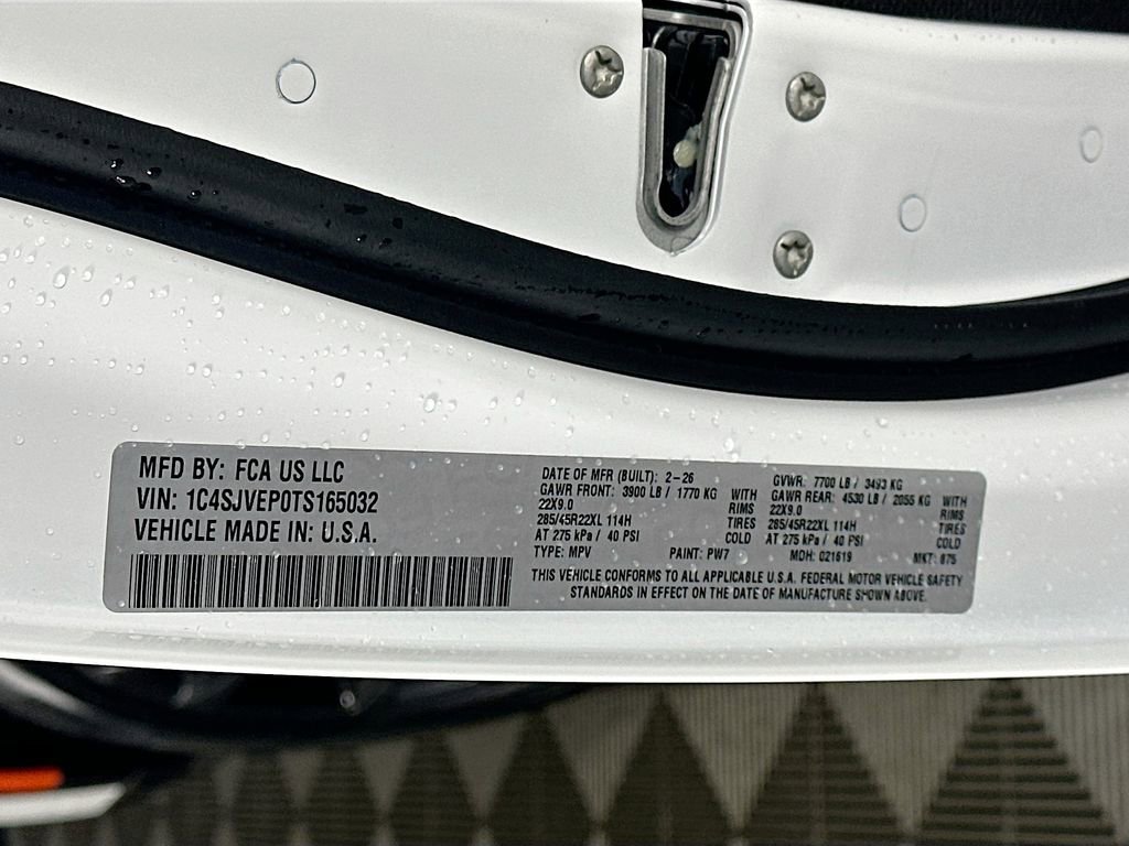 New 2026 Jeep Grand Wagoneer Summit image 18