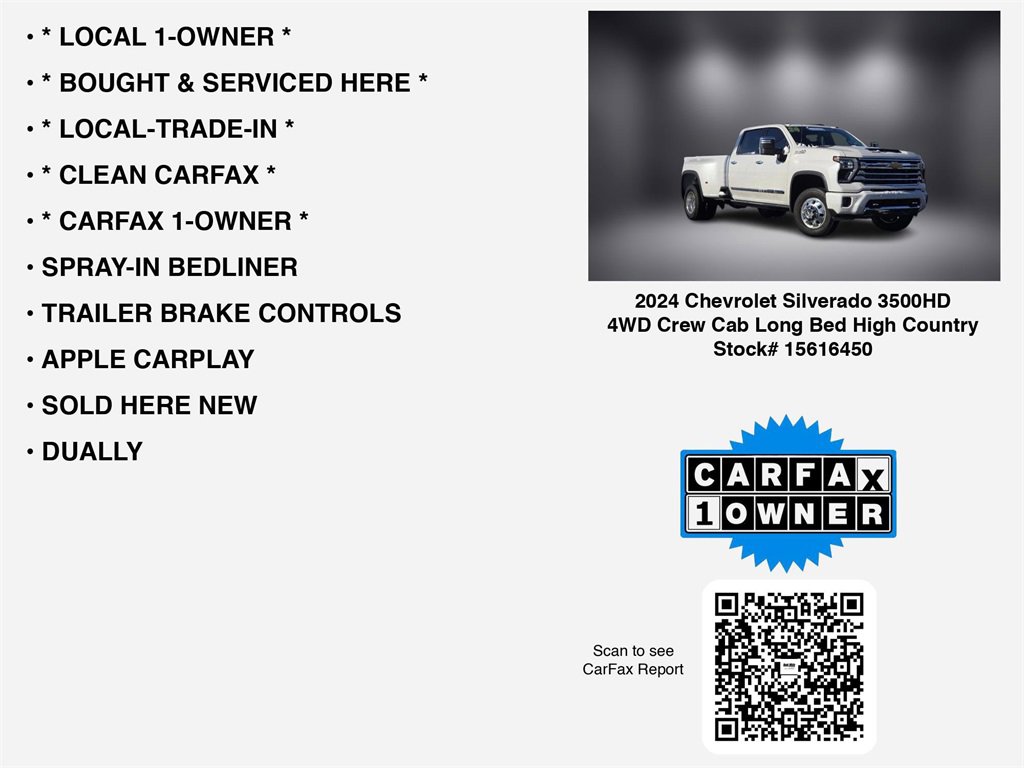 Certified 2024 Chevrolet Silverado 3500 High Country w/ High Country Premium Package image 7