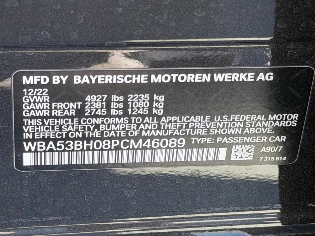 Used 2023 BMW 530i w/ M Sport Package RWD image 32