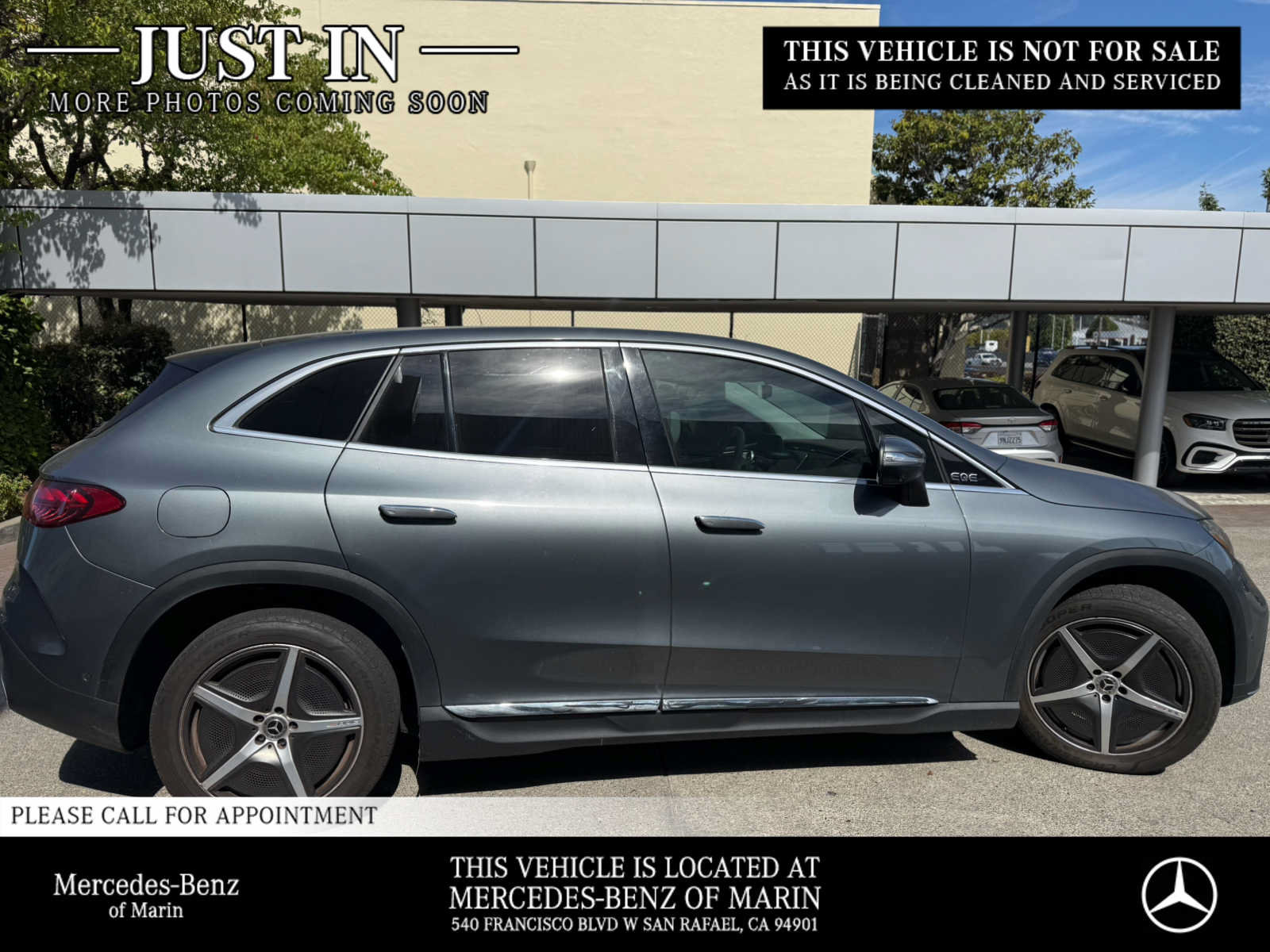 Used 2023 Mercedes-Benz EQE 350+ SUV w/ AMG Line Exterior Package image 5