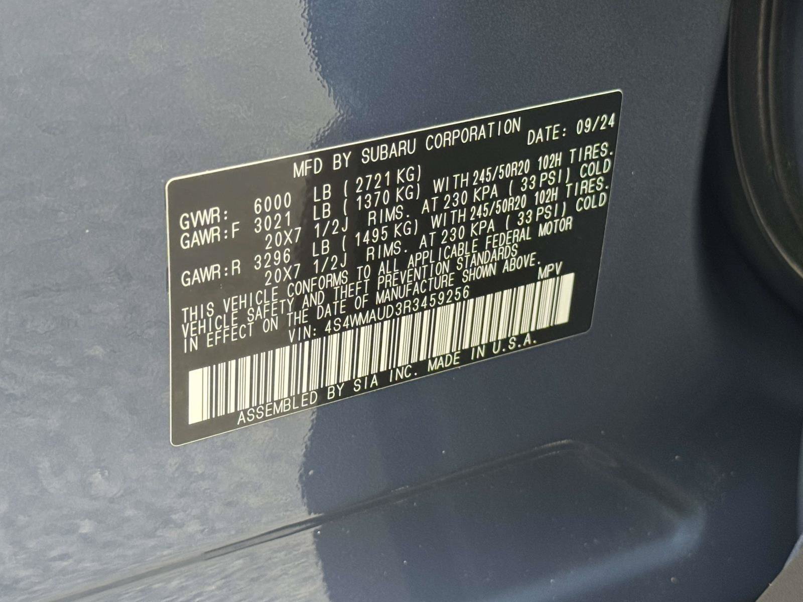 Used 2024 Subaru Ascent Limited w/ Technology Package AWD/4WD image 28