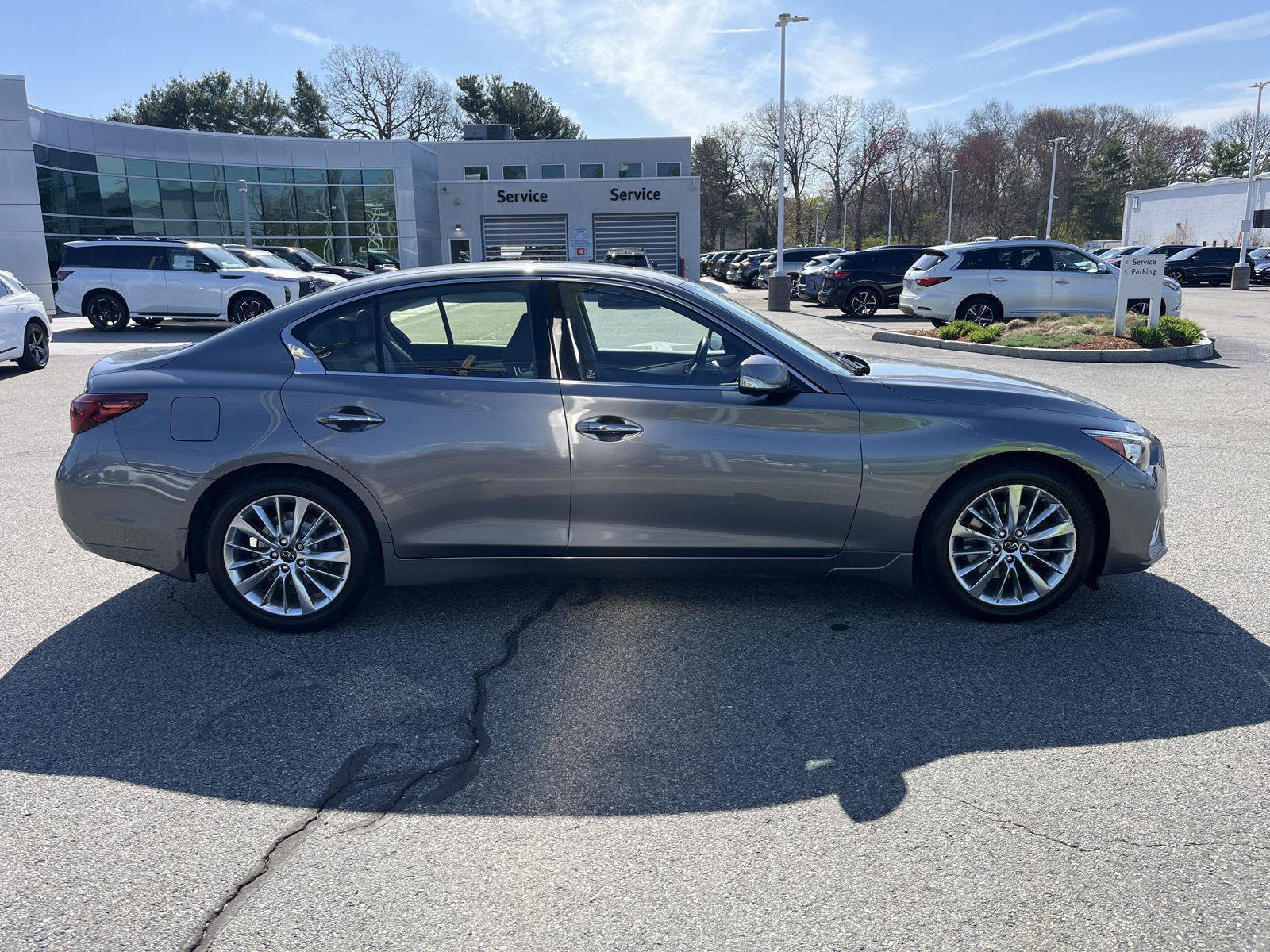 Used 2021 INFINITI Q50 Luxe w/ Cargo Package image 2