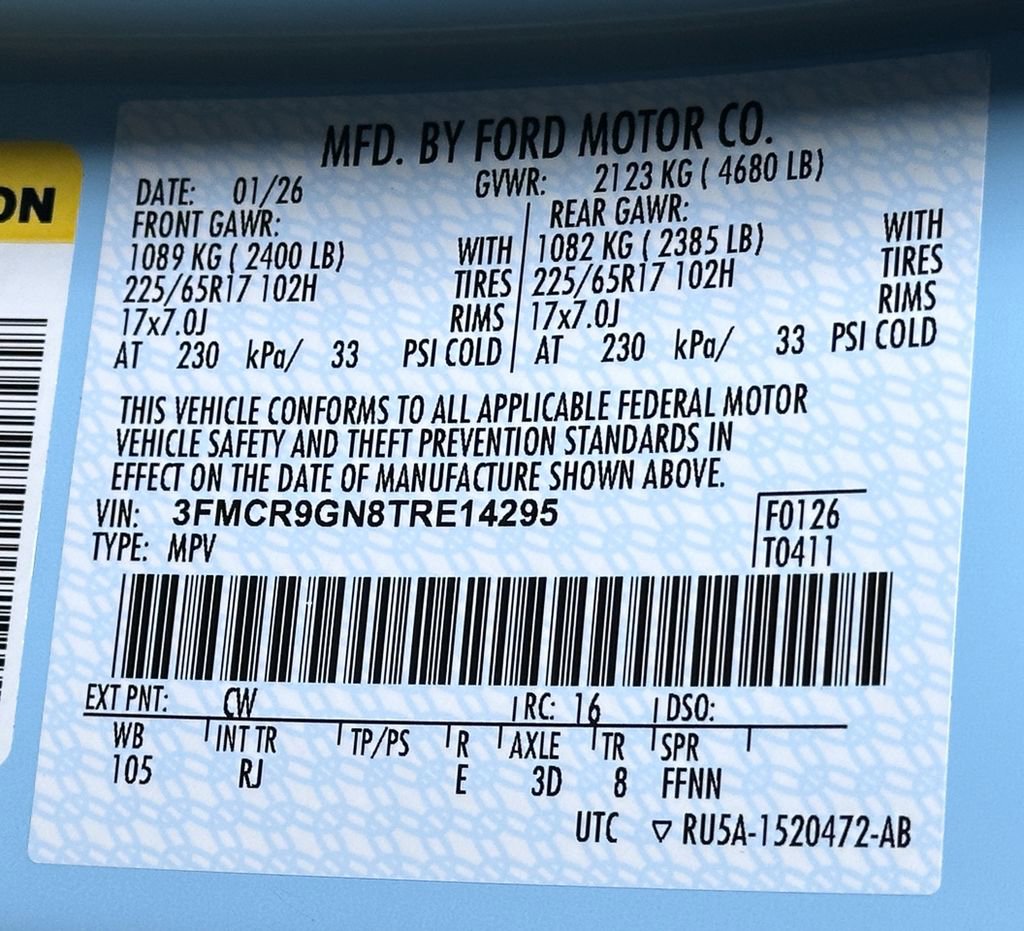 New 2026 Ford Bronco Sport Heritage w/ Convenience Package image 46