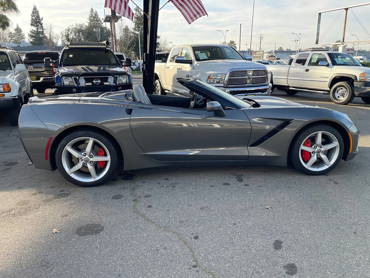 Used 2015 Chevrolet Corvette Stingray 2dr Convertible w/1LT image 86