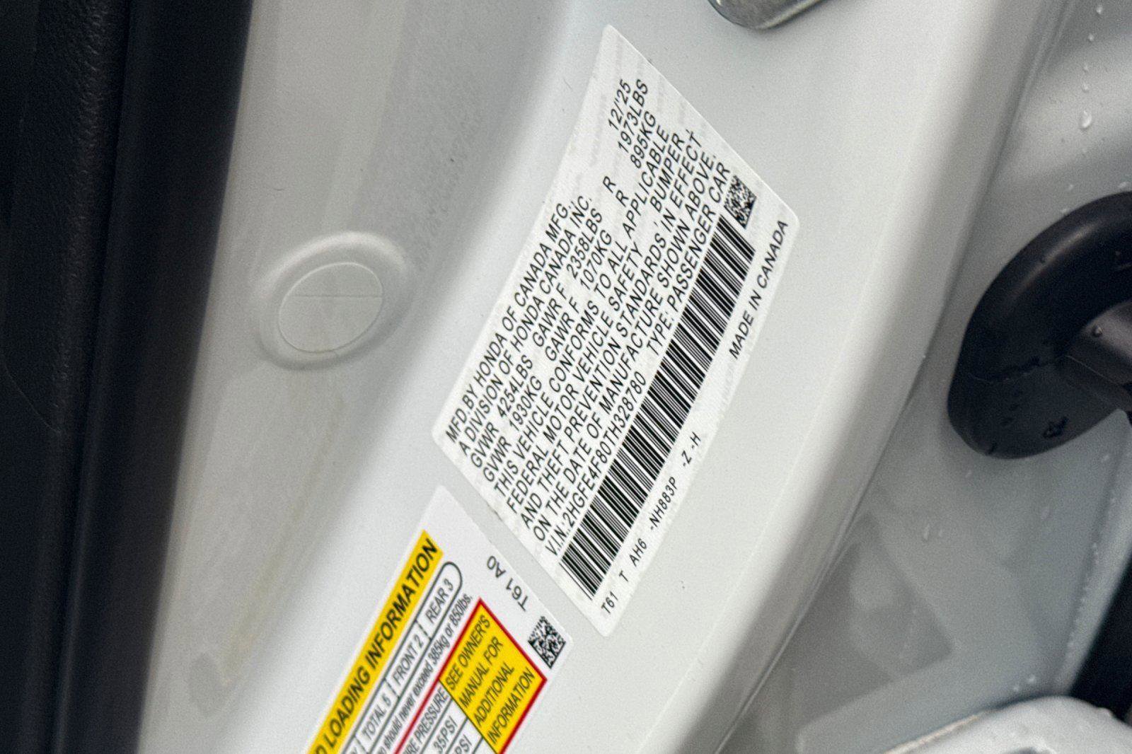 New 2026 Honda Civic FWD Hybrid Sedan image 32