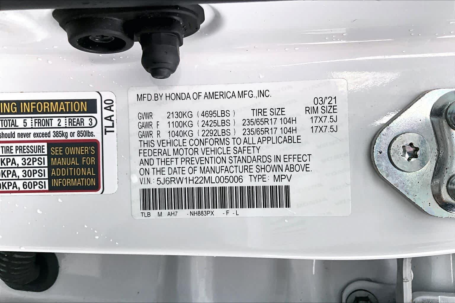 Used 2021 Honda CR-V LX image 35