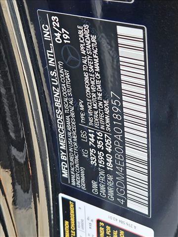 Used 2023 Mercedes-Benz EQS 580 4MATIC SUV image 24