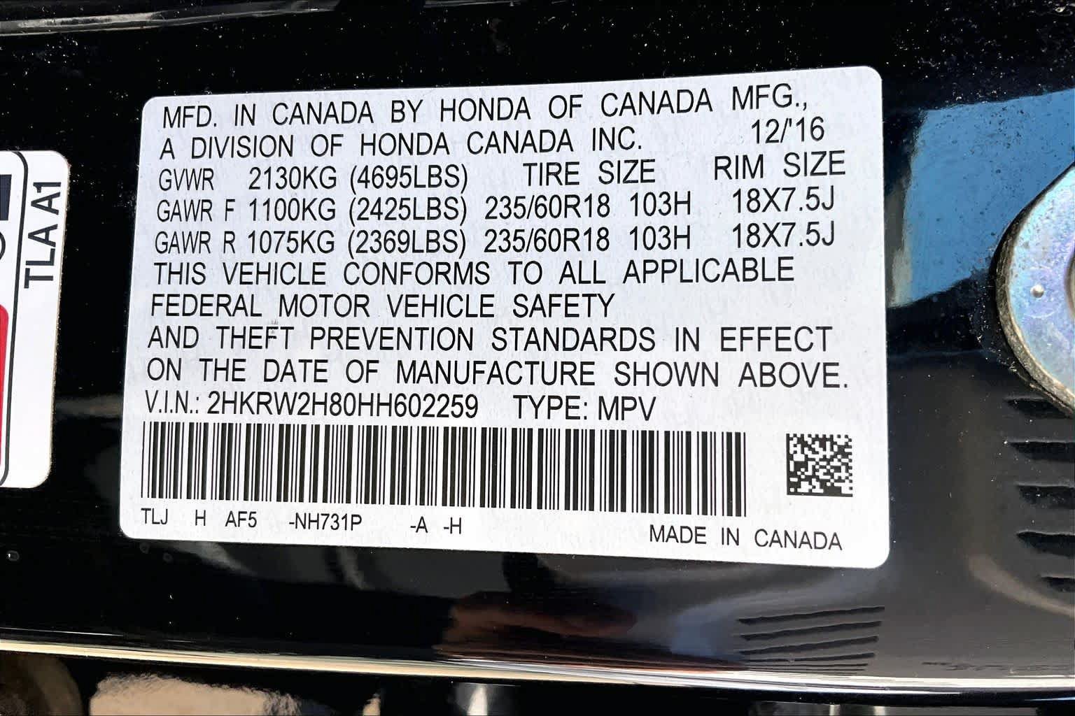Used 2017 Honda CR-V EX-L image 34