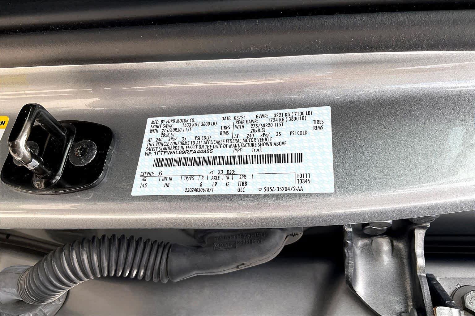 Used 2024 Ford F150 Lariat w/ Equipment Group 502A High AWD/4WD image 34
