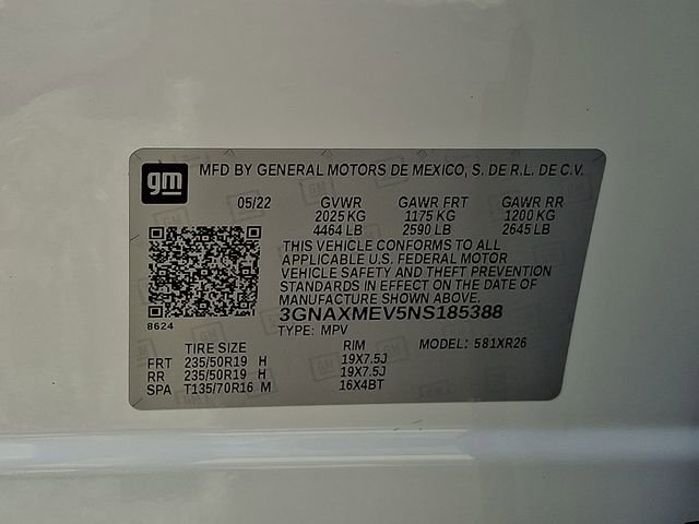 Used 2022 Chevrolet Equinox RS FWD image 29