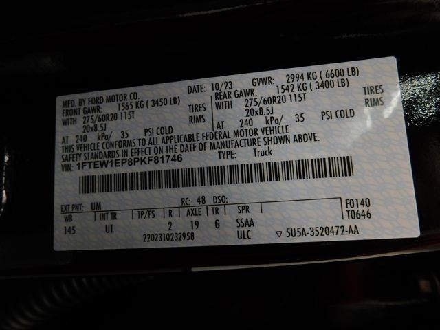 Used 2023 Ford F150 XLT w/ Equipment Group 302A High image 39