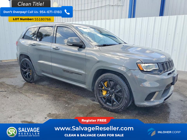 Used 2020 Jeep Grand Cherokee Trackhawk AWD/4WD image 5