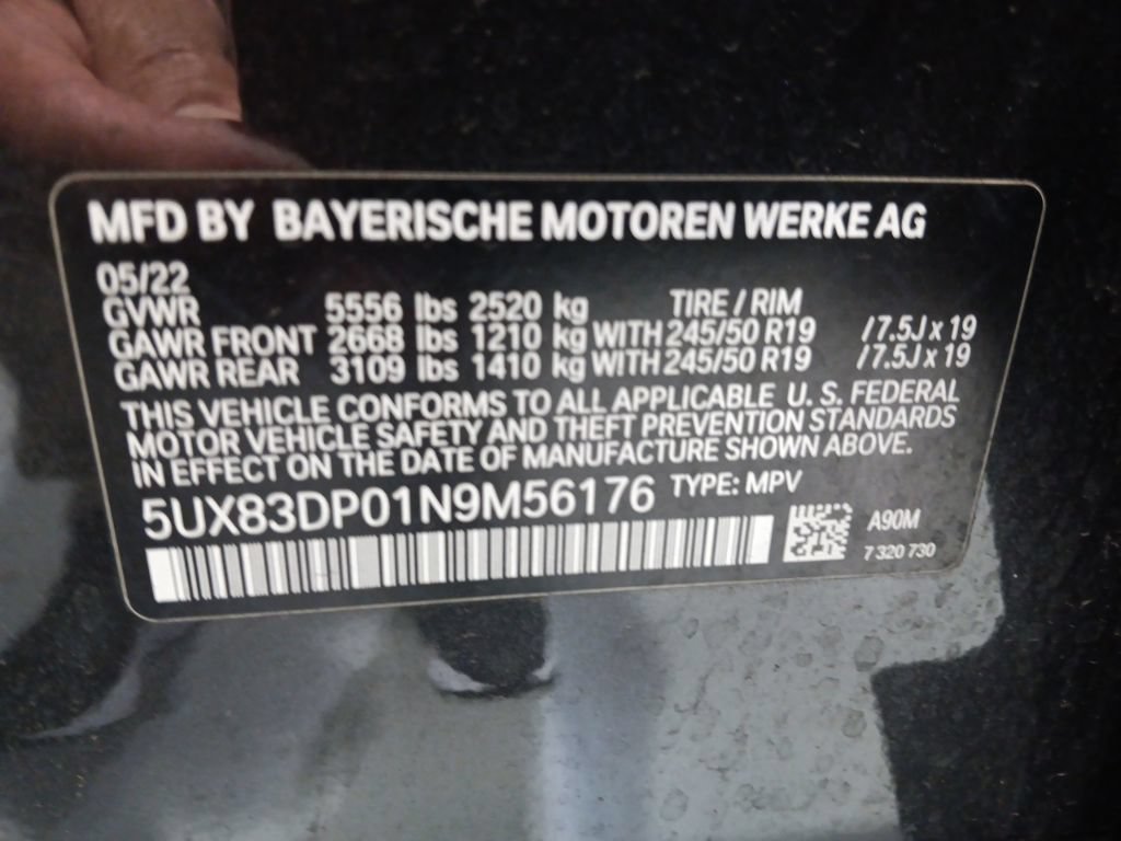 Used 2022 BMW X3 M40i w/ Premium Package AWD/4WD image 3