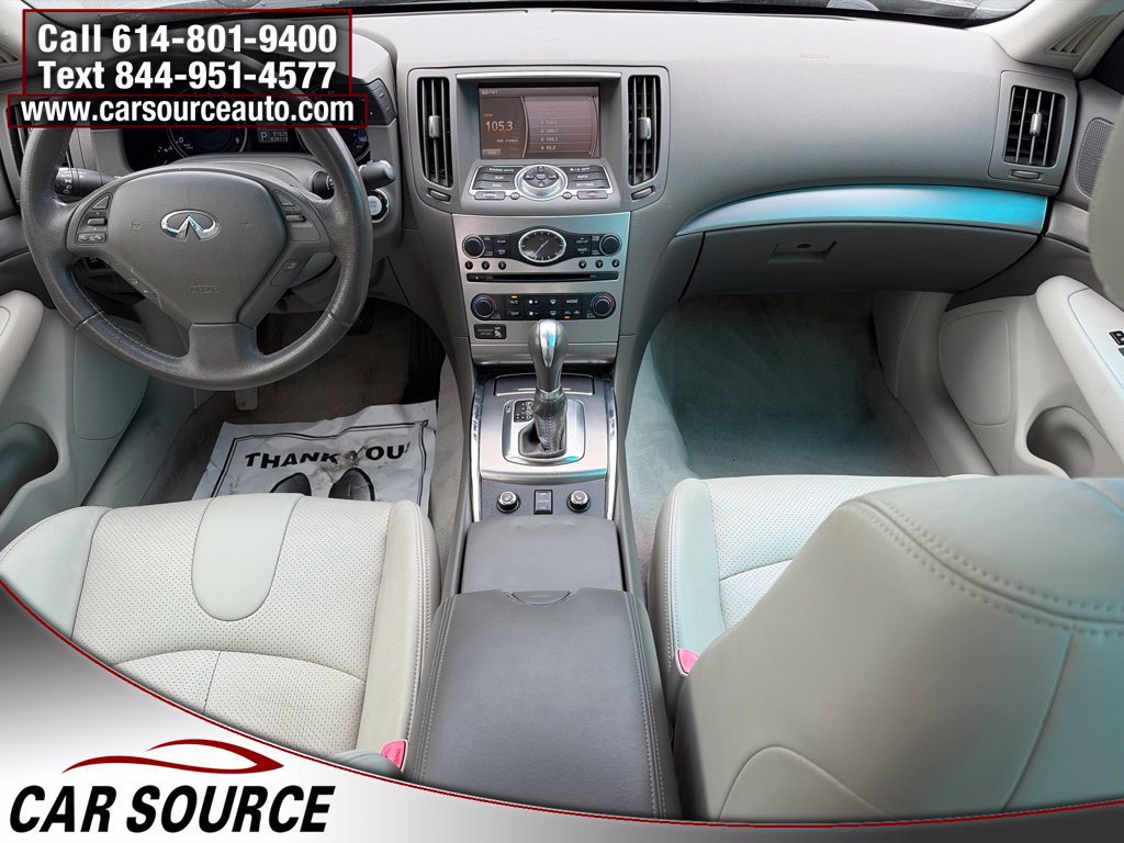 Used 2011 INFINITI G25 x w/ Moonroof Pkg AWD/4WD image 10