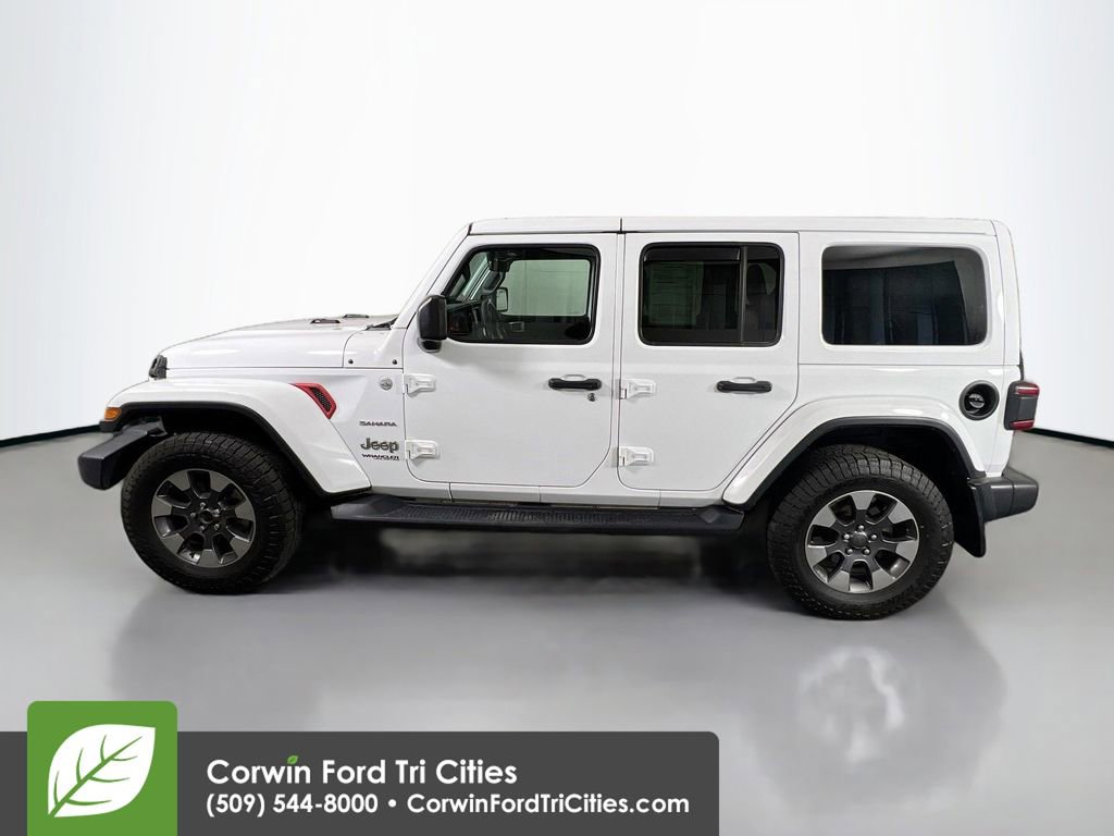 Used 2018 Jeep Wrangler Unlimited Sahara w/ Uconnect 4C Nav & Sound Group image 6