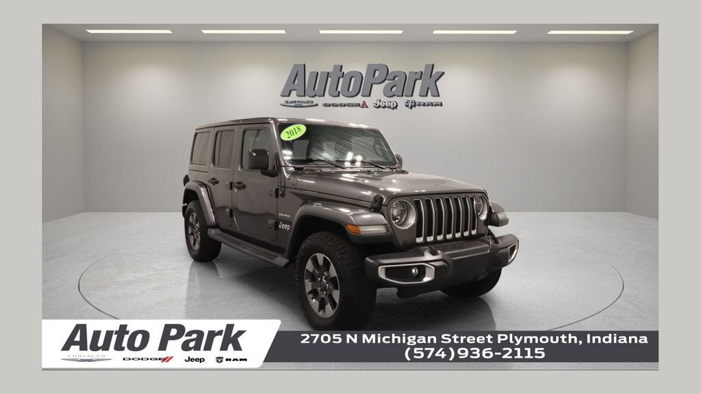 Certified 2018 Jeep Wrangler Unlimited Sahara