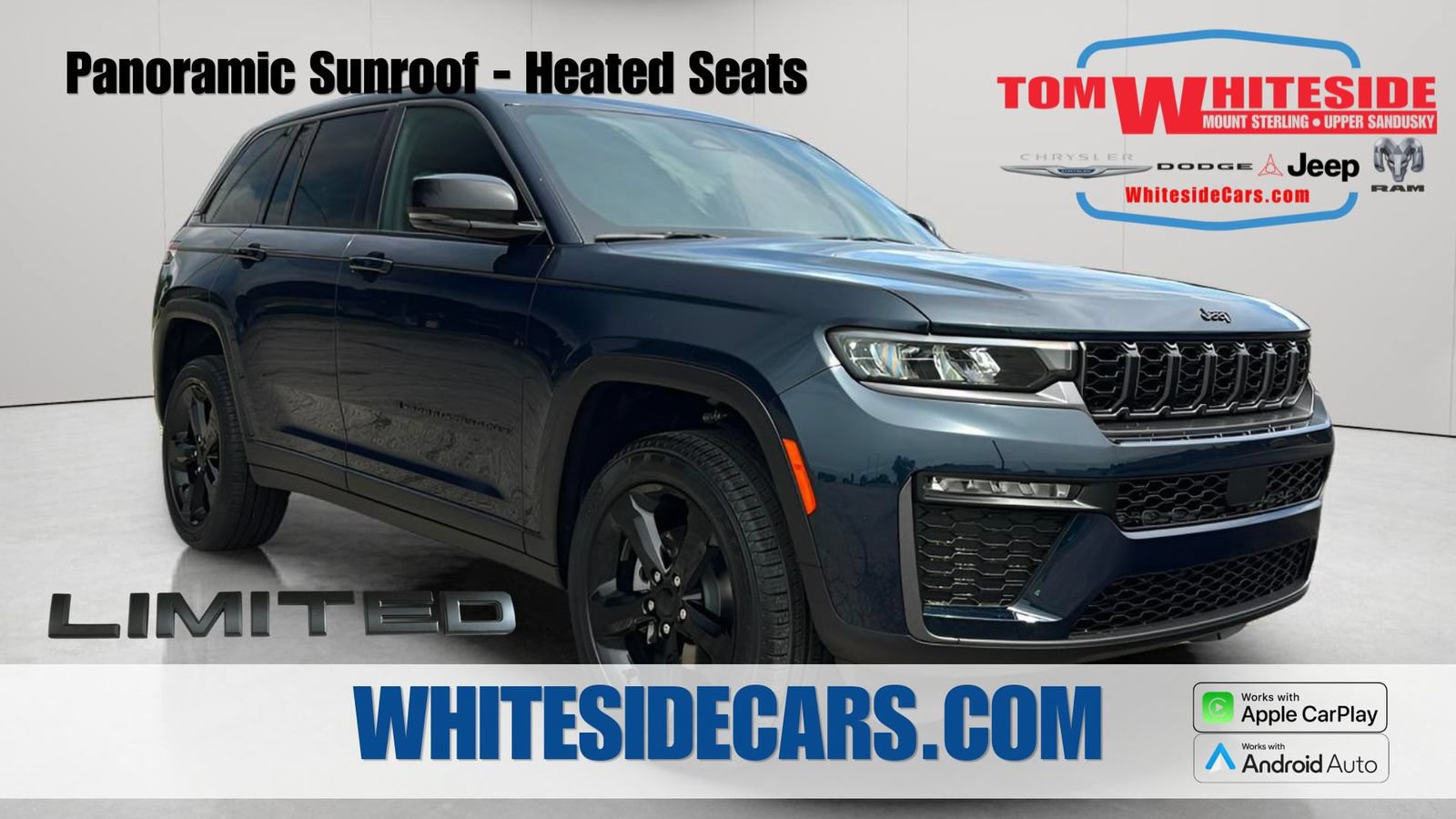 New 2026 Jeep Grand Cherokee Limited w/ Limited Altitude Package