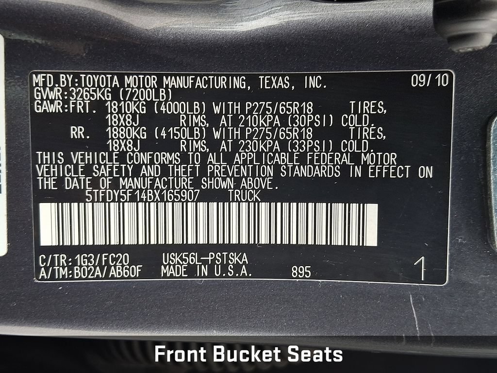 Used 2011 Toyota Tundra 4x4 CrewMax w/ TRD Rock Warrior Pkg image 29