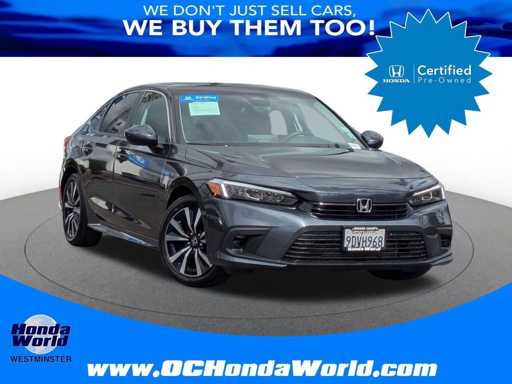 Certified 2022 Honda Civic EX