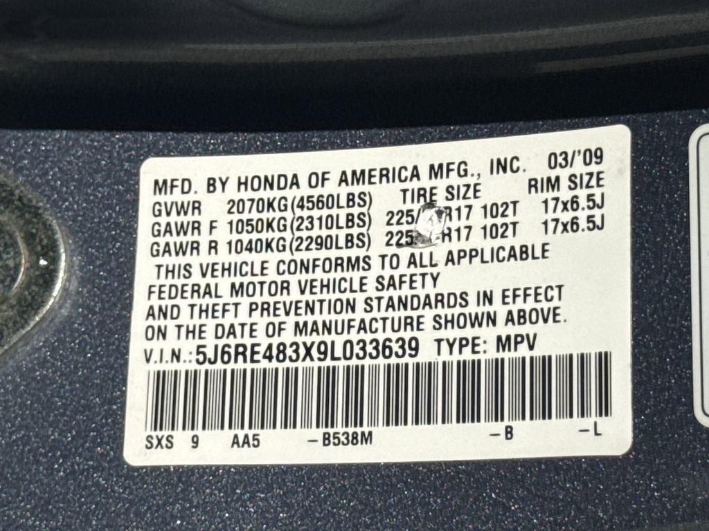 Used 2009 Honda CR-V LX image 35