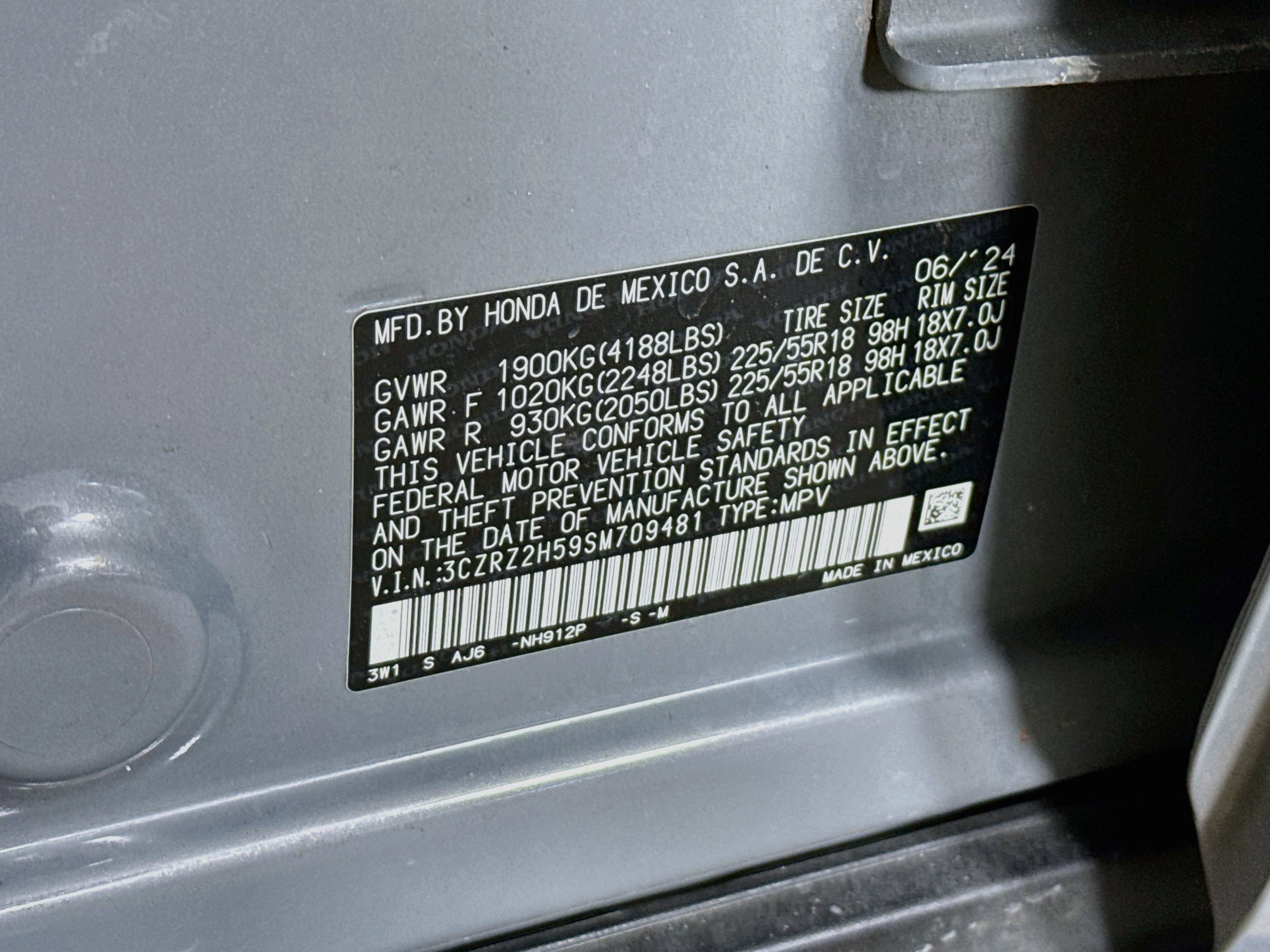 Used 2025 Honda HR-V Sport image 37