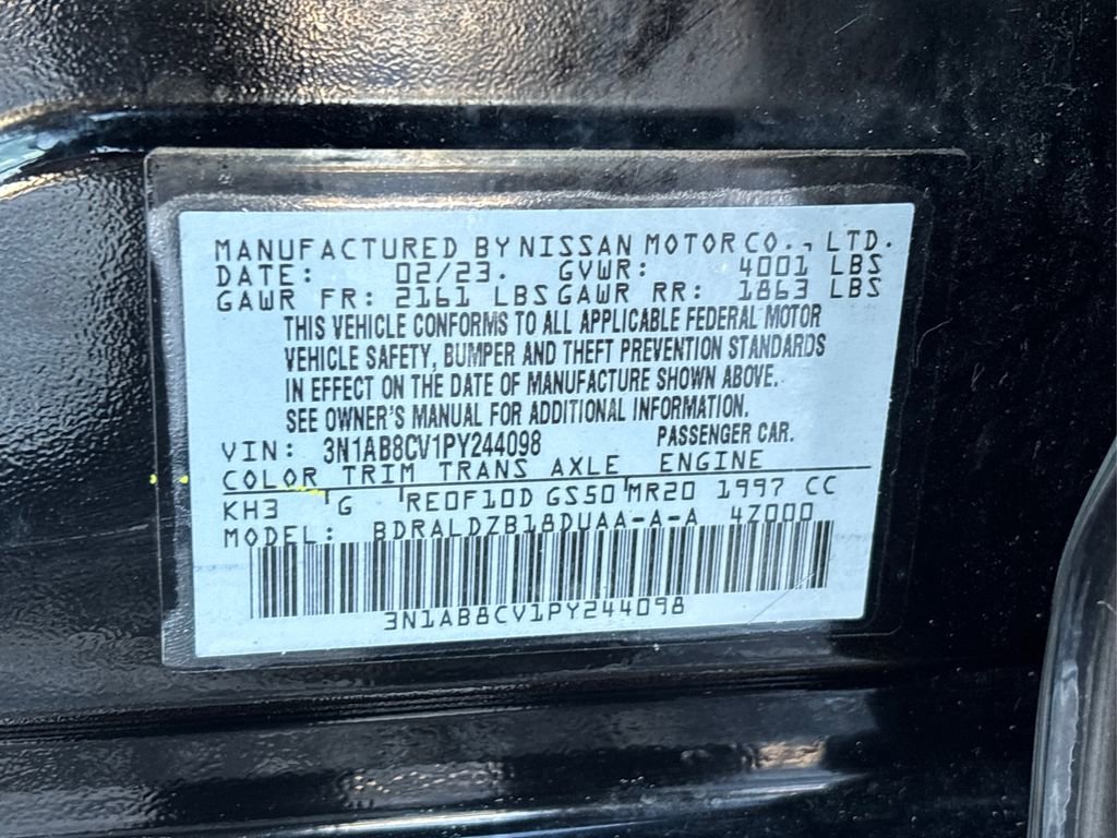 Used 2023 Nissan Sentra SV w/ All-Weather Package image 16