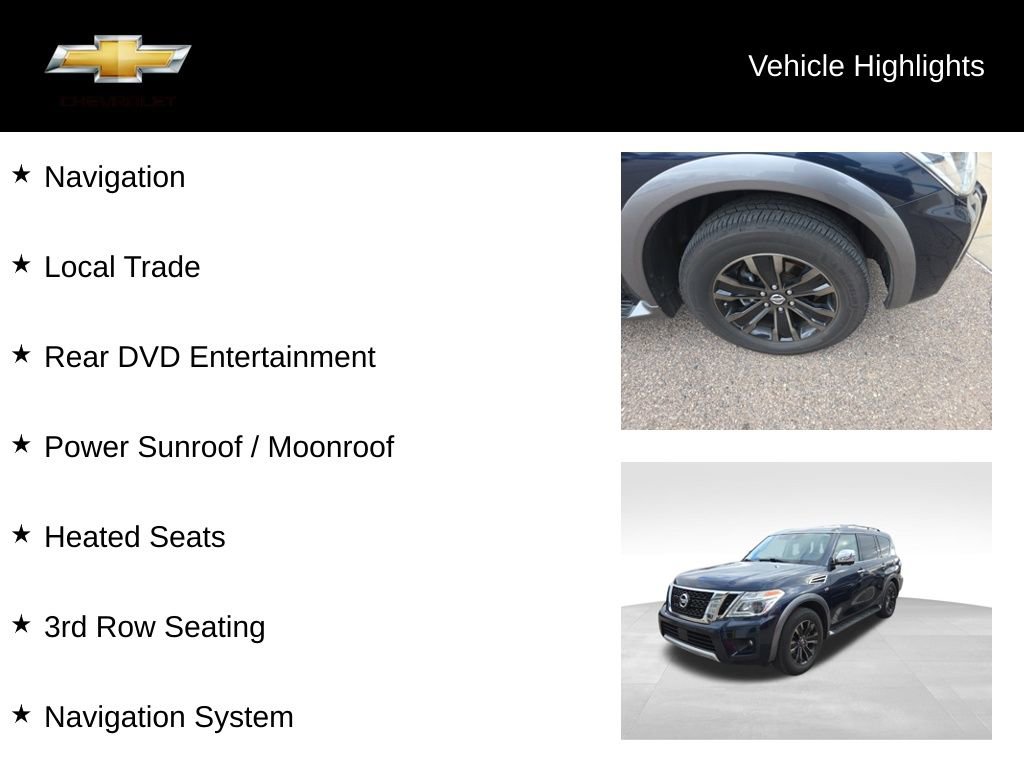 Used 2018 Nissan Armada Platinum w/ Captain Seat Package image 16