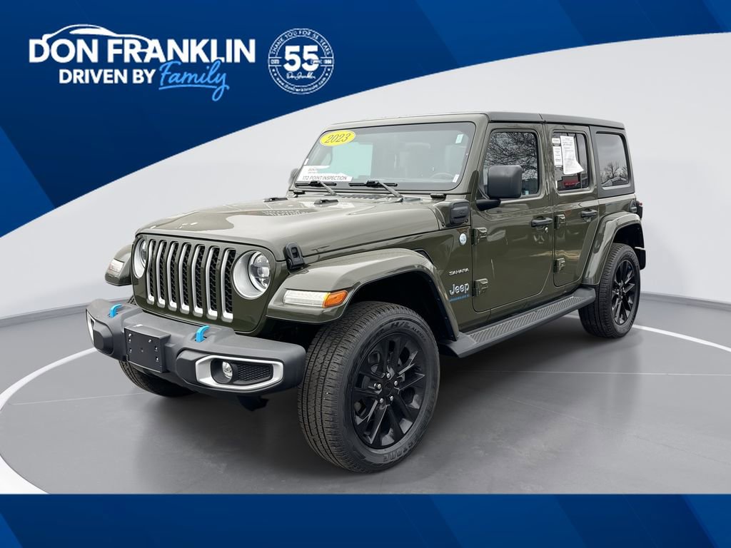 Used 2023 Jeep Wrangler Sahara 4xe w/ Cold Weather Group