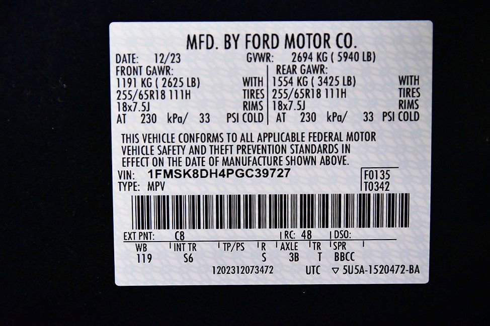 Used 2023 Ford Explorer XLT w/ Equipment Group 202A image 16