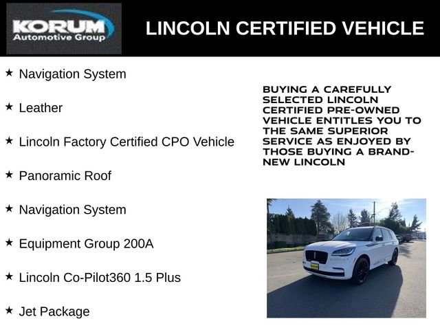 Used 2023 Lincoln Aviator Reserve w/ Jet Package image 13