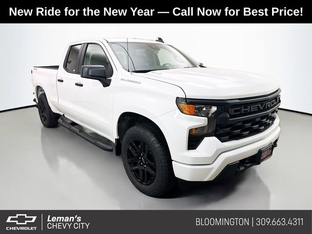 New 2026 Chevrolet Silverado 1500 Custom w/ Turbomax Blackout Package image 1