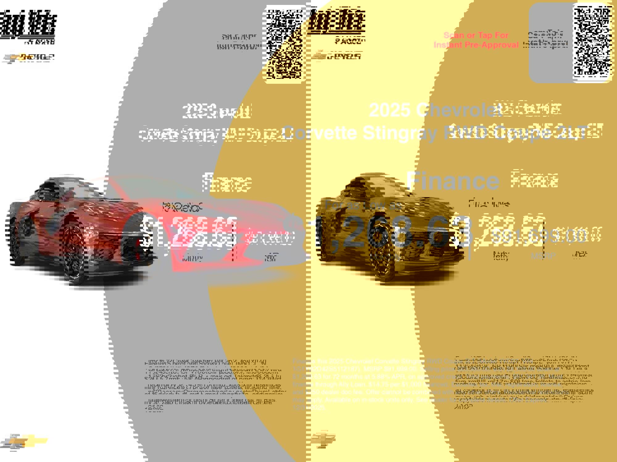 New 2025 Chevrolet Corvette Stingray Preferred Cpe w/ Z51 Performance Package image 7