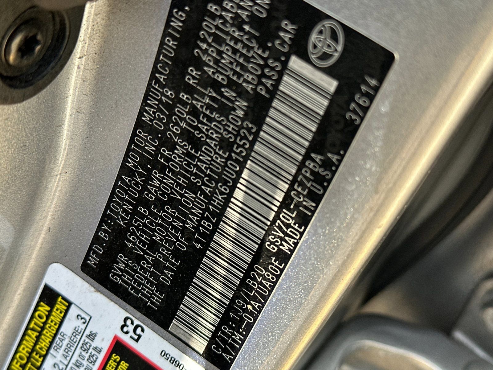 Used 2018 Toyota Camry XSE FWD image 26