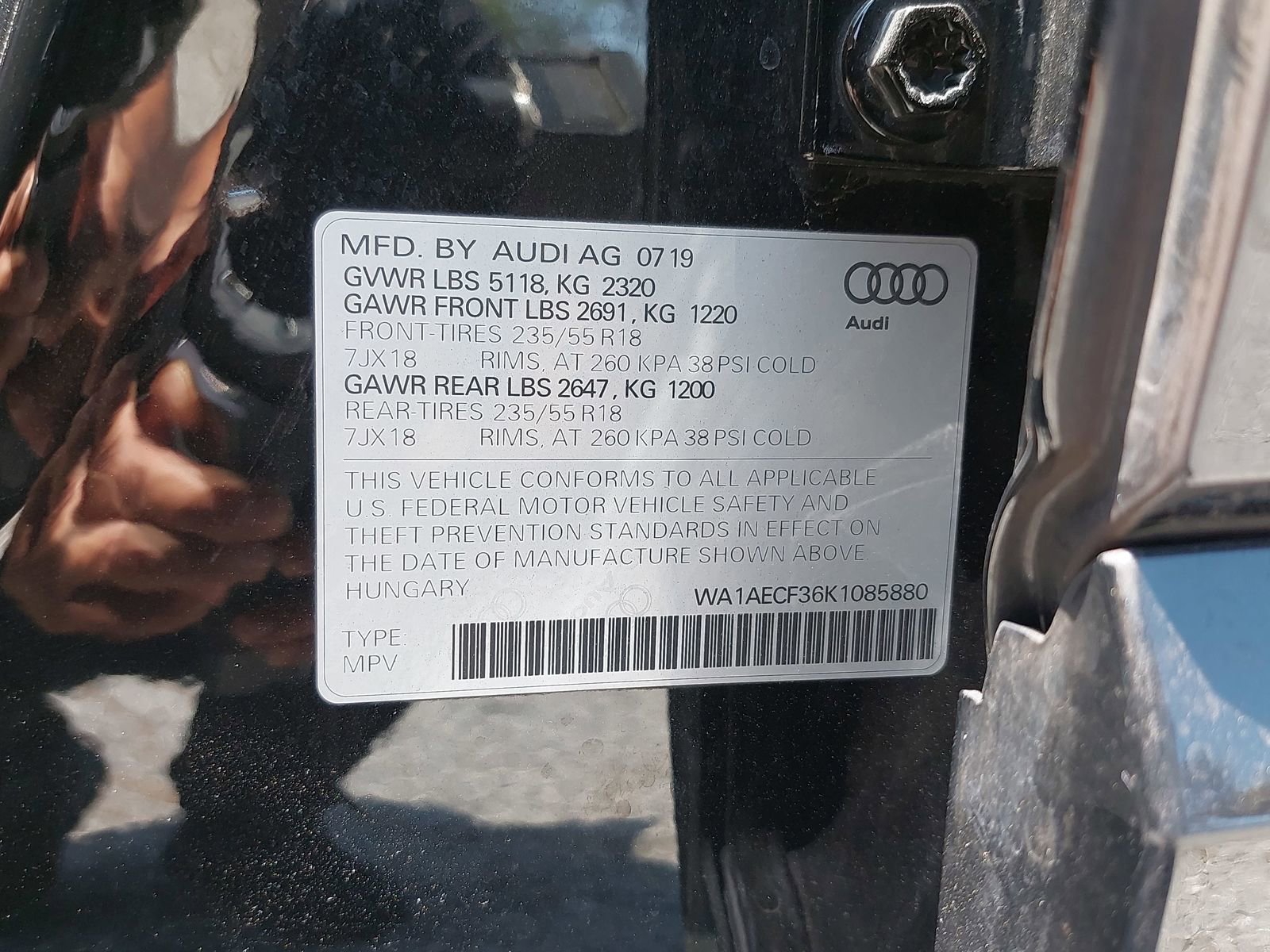 Used 2019 Audi Q3 2.0T Premium w/ Convenience Package AWD/4WD image 11