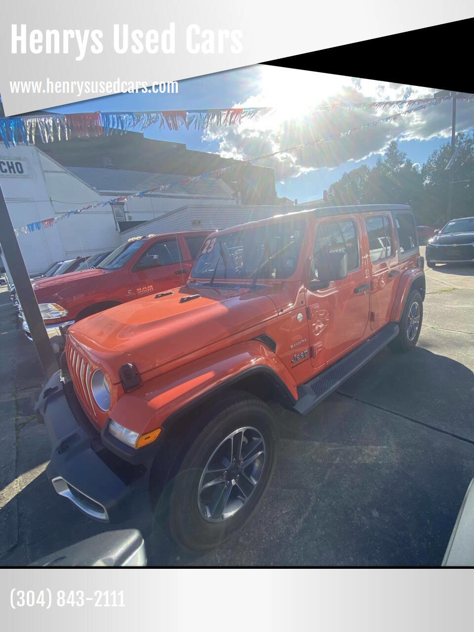 Used 2023 Jeep Wrangler Unlimited Sahara image 1