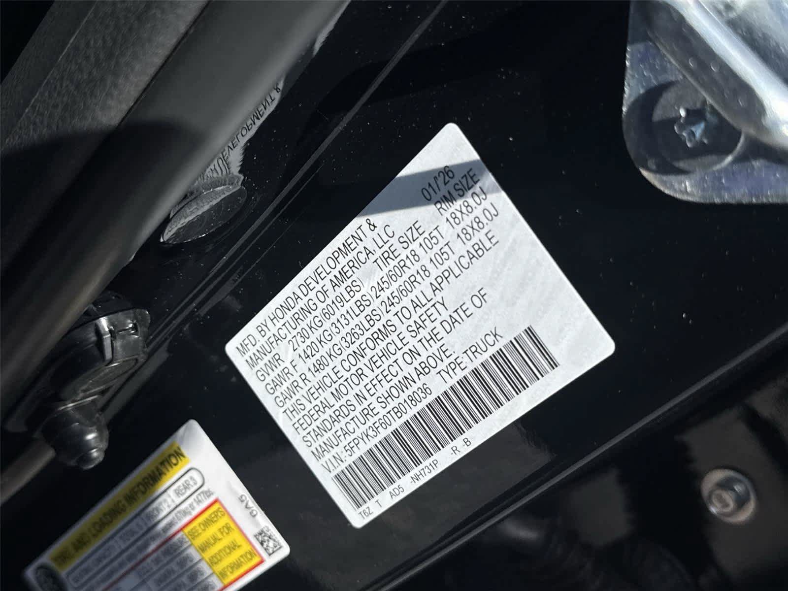 Used 2026 Honda Ridgeline TrailSport image 33