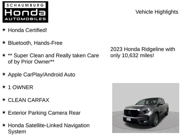 Certified 2023 Honda Ridgeline RTL-E image 14