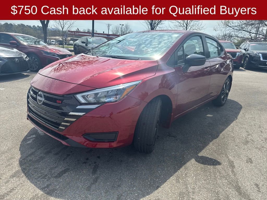 New 2025 Nissan Versa SR w/ Trunk Package FWD video 3
