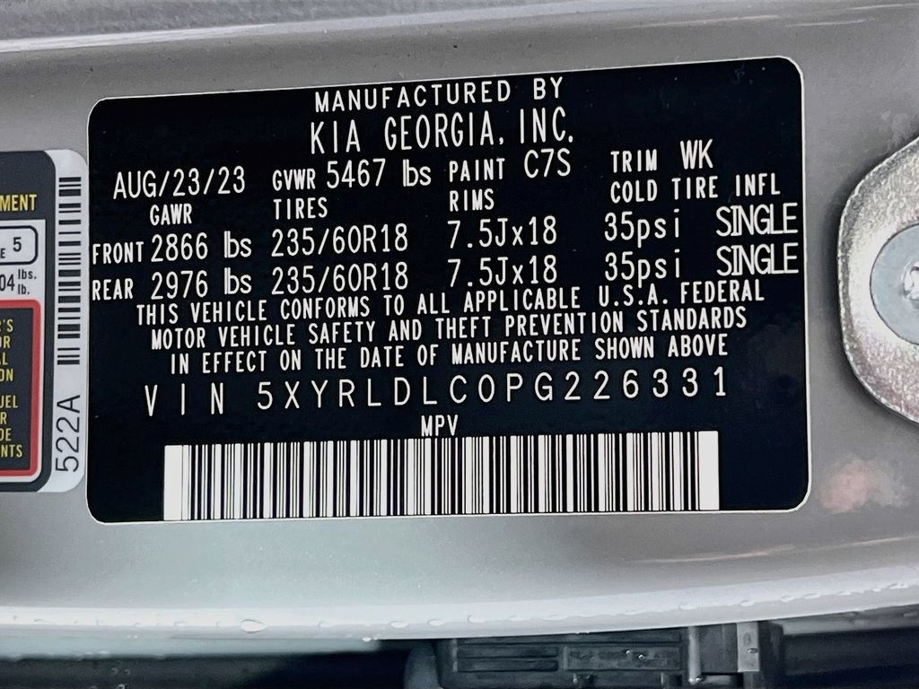 Certified 2023 Kia Sorento S AWD/4WD image 13