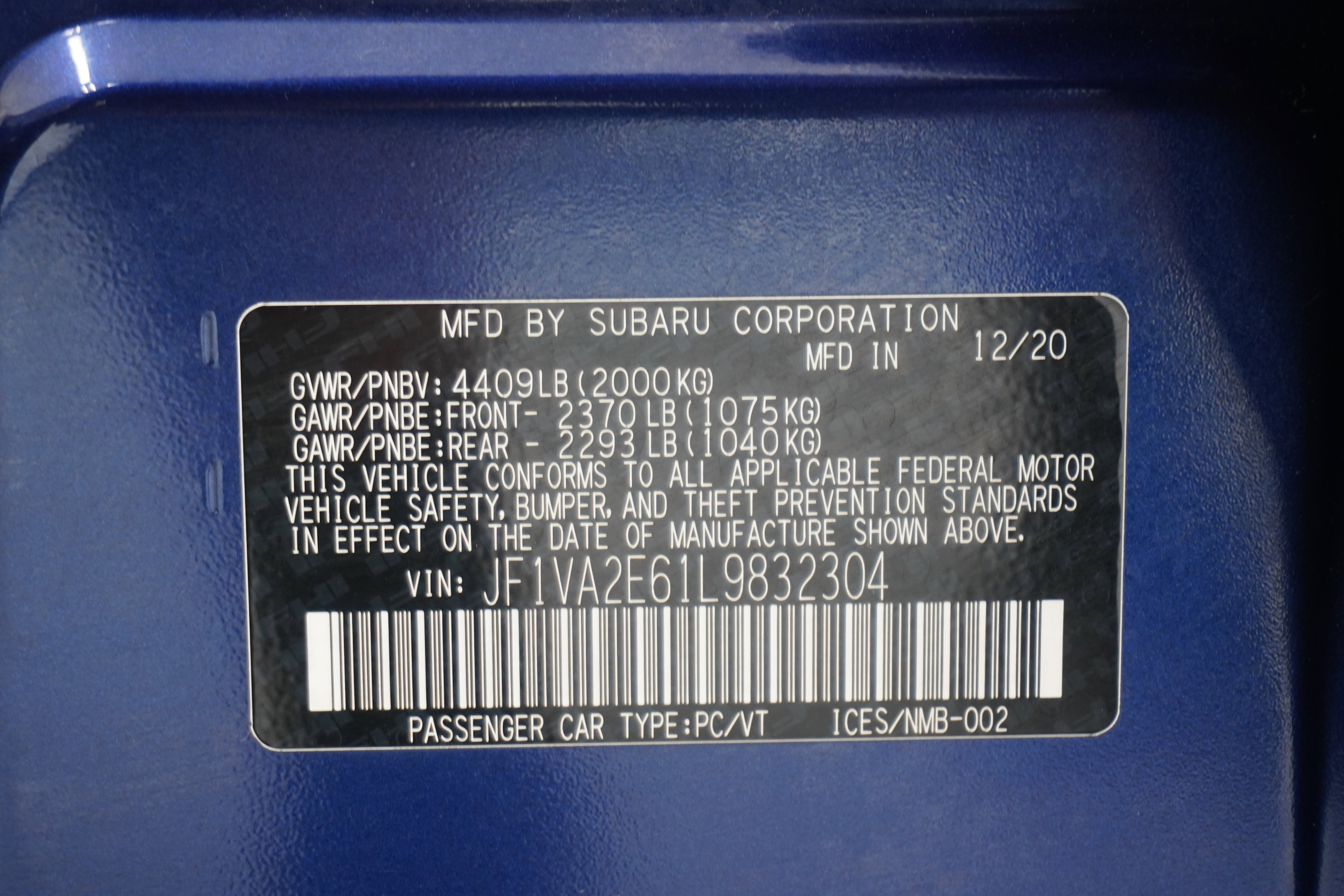 Used 2020 Subaru WRX STI AWD/4WD image 30