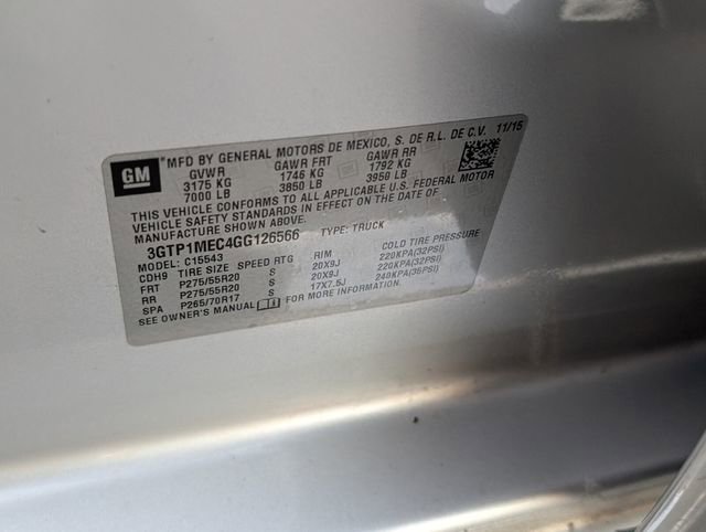 Used 2016 GMC Sierra 1500 SLE w/ SLE Value Package RWD image 19